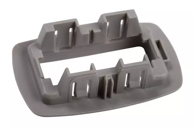 Light Titanium Driver Seat Adjuster Memory Switch Bezel