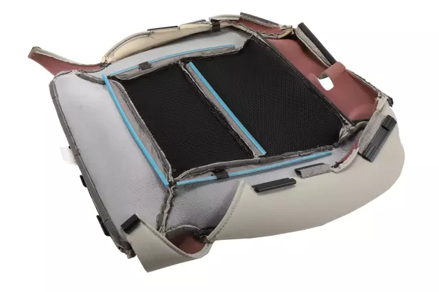 Very Light Platinum Passenger Seat Cushion Cover