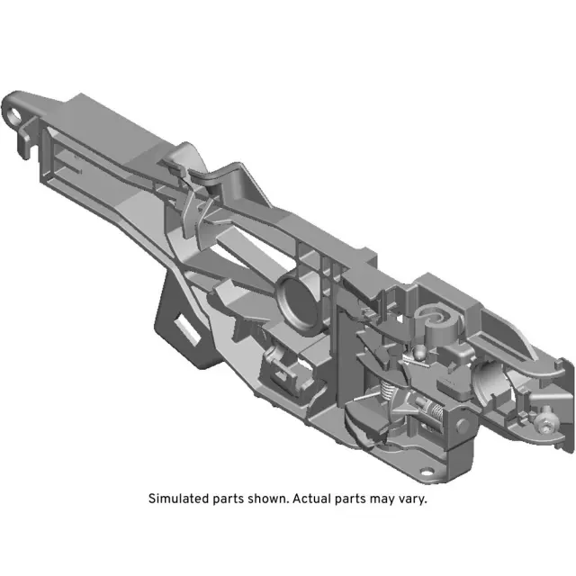 Passenger Side Rear Door Outside Handle Bracket