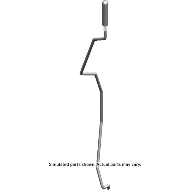 Jet Black Front Passenger Side Door Locking Rod Knob