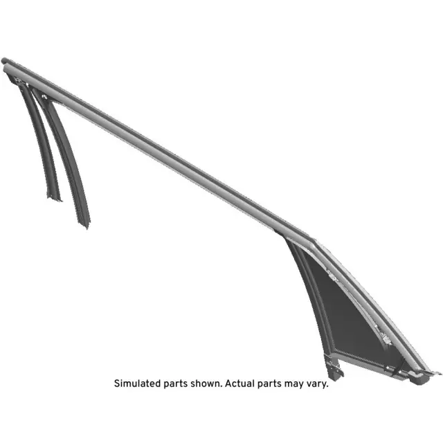 Rear Passenger Side Door Window Weatherstrip
