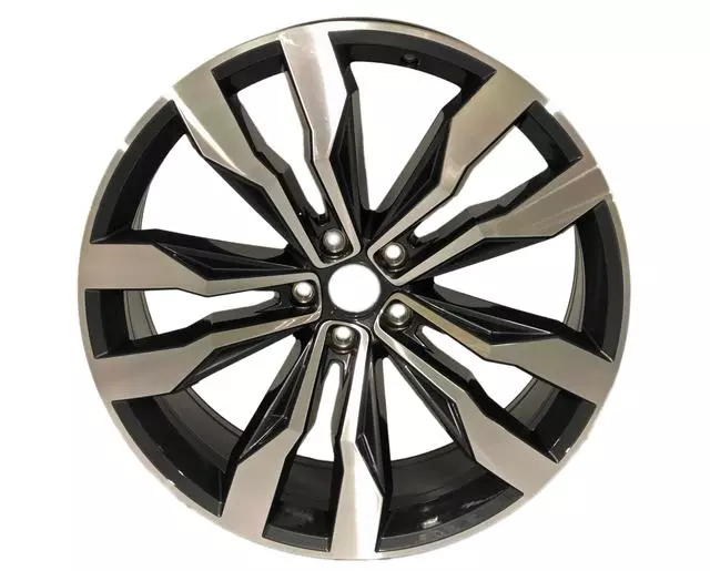 栗まんじゅう様 OEMカーボン3バトンフロント用ホイール 2019-2023 Volkswagen 21 -Inch Two Tone Machined Wheel 3QF-601-025