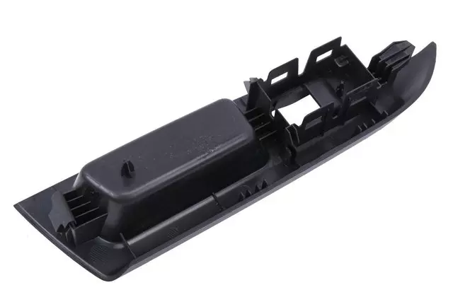 Dark Ash Gray Rear Passenger Side Door Armrest Switch Bezel