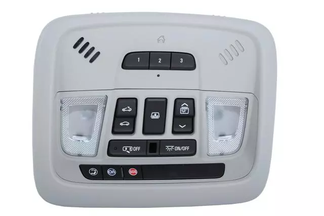 Light Titanium Overhead Console