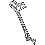 Windshield Pillar Reinforced