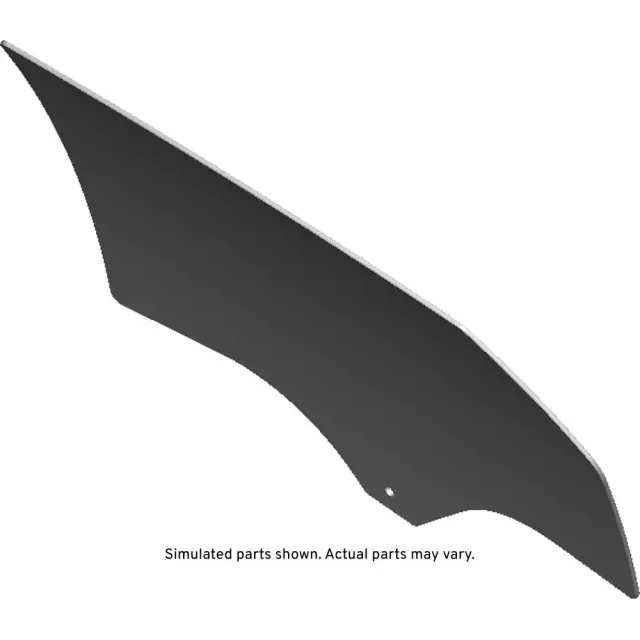 Passenger Side Rear Door Window