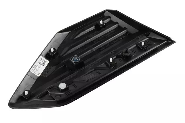Genuine GM Rear Passenger Side Bumper Fascia Molding – Black – 84677782