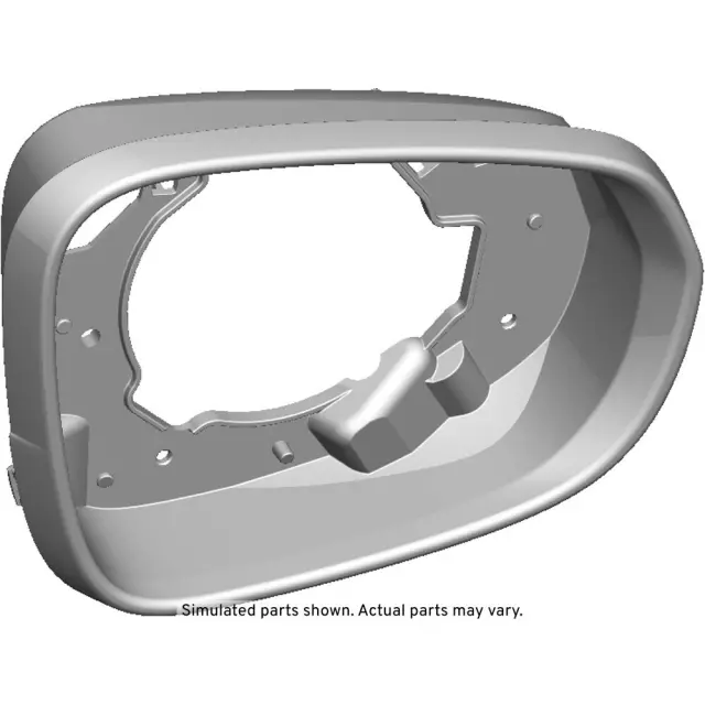Passenger Side Door Mirror Housing Bezel