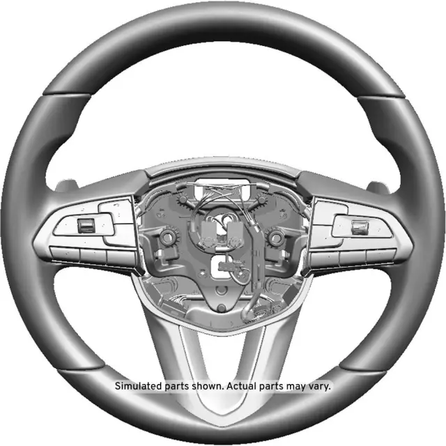 2020-2021 Cadillac XT4 Black Steering Wheel 84676521 | OEM Parts 