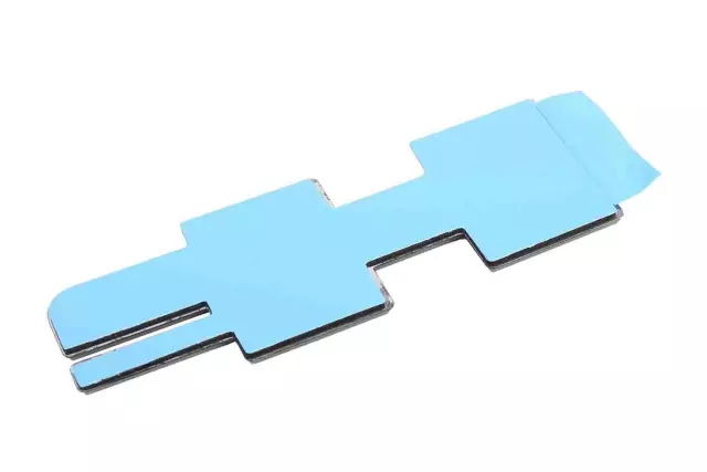 Part# 15771366 Bright Chrome H2 Name Plate