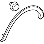 Wheel Opening Molding