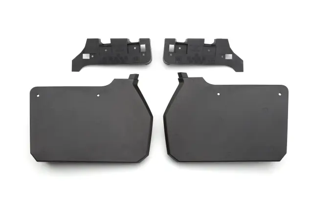 84420656 - Rear Splash Guards - Black With Gmc Logo 2019-2026 GMC