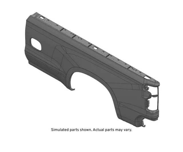 2019-2023 Chevrolet Driver Side Pickup Box Outer Side Panel  