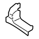 Windshield Pillar Reinforced Reinforcement