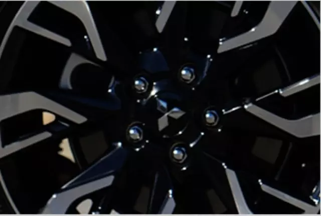 Wheel Locks & Lugs Set - Black (4 Wheels)