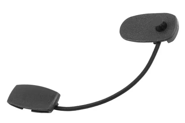 Jet Black Rear Seat Belt Shoulder Guide