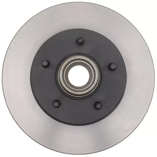 Black Hat Front Disc Brake Rotor and Hub Assembly