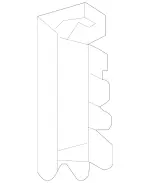Quarter Trim Panel Bracket