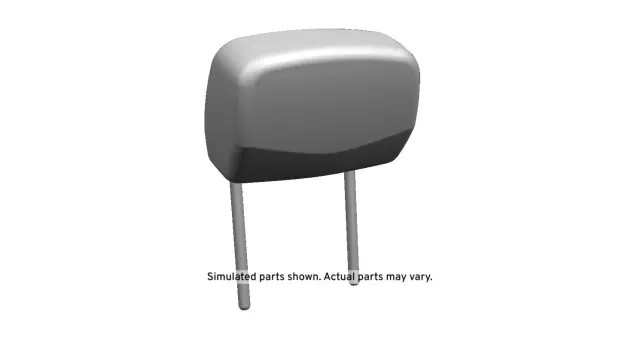 Very Light Platinum Rear Seat Head Restraint