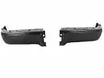 2009 thru 2014 Ford F-150 OEM Genuine Ford Rear Painted Bumpers w/o Backup Sensors