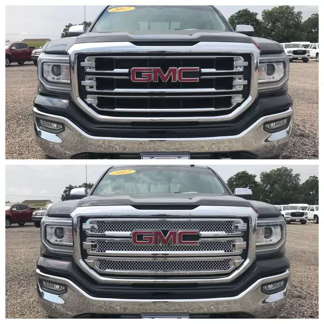 20162018 GMC Sierra 1500 Chrome Patented Grille Overlay for GMC Sierra