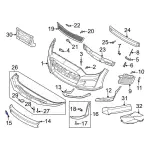 2020-2022 Ford Mustang - Insert Panel Cover
