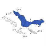 Catalytic Converter With Integrated Exhaust Manifold