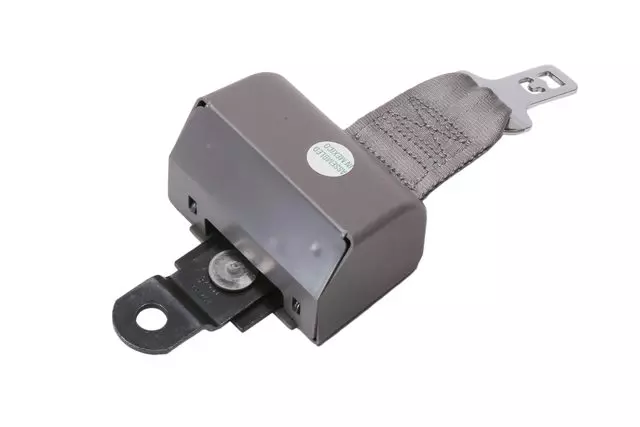 Medium Gray Rear Seat Belt with Retractor