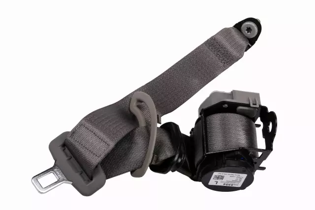 Medium Titanium Rear Driver Side Seat Belt with Retractor