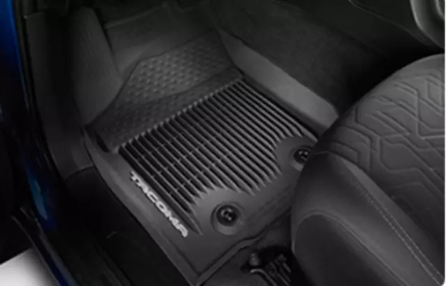 Floor Mats, All-Weather, Tacoma Logo