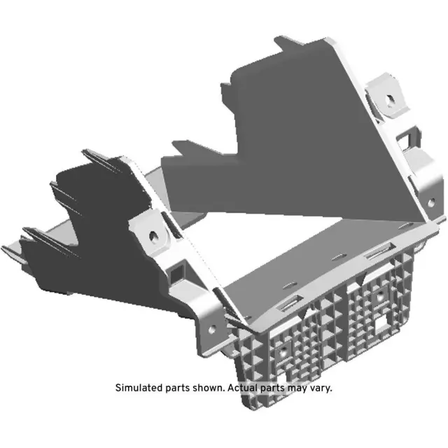 Black Instrument Panel Stowage Tray