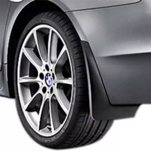 82162155858 - Exterior: 2008-2016 BMW Mud Flaps - Front for BMW: 528i, 535d, 535d xDrive, 535i, 535i xDrive, 550i, 550i xDrive Image