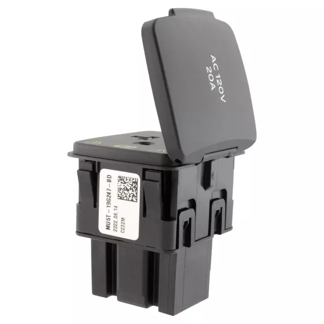 Ford OEM BL3Z19N236A 12v Auxiliary Power Point Outlet Socket For Ford Lincoln Mercury