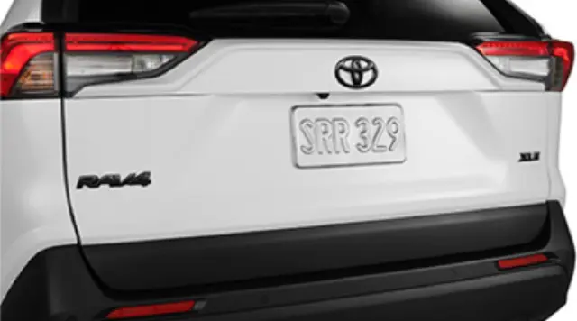 パーツ rav4 PT948-42190-02 - Exterior Emblem Blackout Overlay, Limited 2019