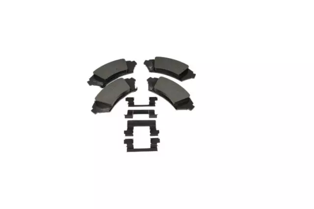Front Disc Brake Pad Set with Clips