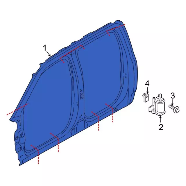 hc3z26211a10b - Ford Aperture Panel | Levittown Ford Parts