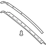 2015-2020 Ford Mustang - Front Molding