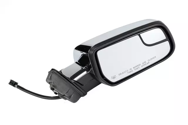 Bright Chrome Passenger Side Door Mirror