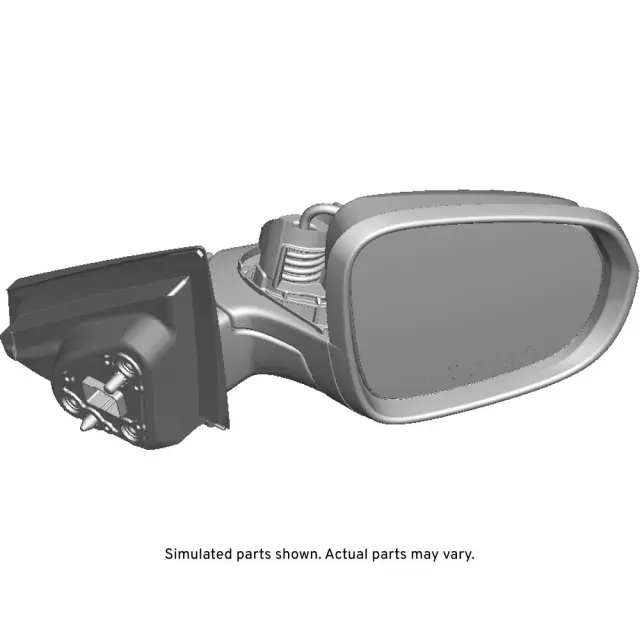 2021-2025 Chevrolet Trailblazer Passenger Side Door Mirror