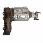 Catalytic Converter With Integrated Exhaust Manifold