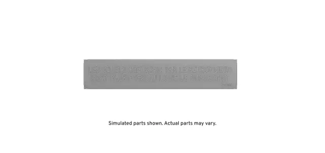 Vehicle Information Label