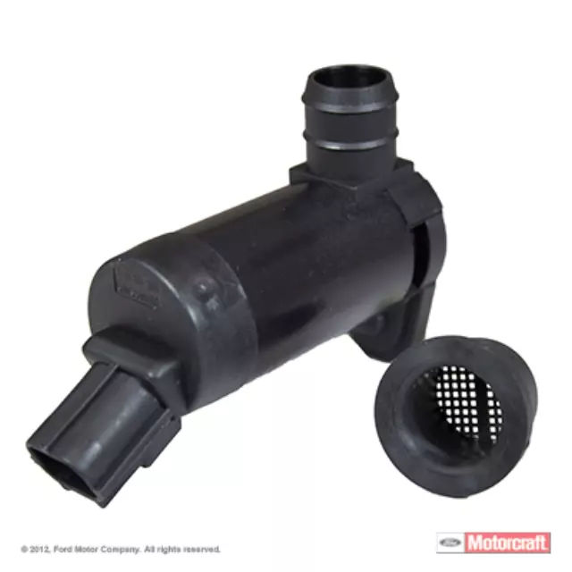 7L2Z17664A - Body: Washer Pump for Ford: Excursion, Expedition, Explorer, Explorer Sport, F-150, F-250 Super Duty, F-350 Super Duty, Five Hundred, Focus, Freestar, Freestyle | Lincoln: Aviator, Navigator | Mercury: Montego, Monterey, Mountaineer Image image