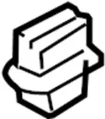 Rear Sill Plate Retainer Clip