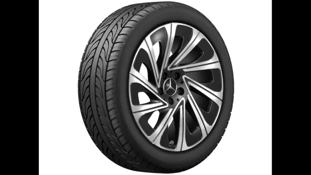 2025 Mercedes-Benz Multi-Spoke Wheel, 8, 5 J X 19 Et 35, 5, Black