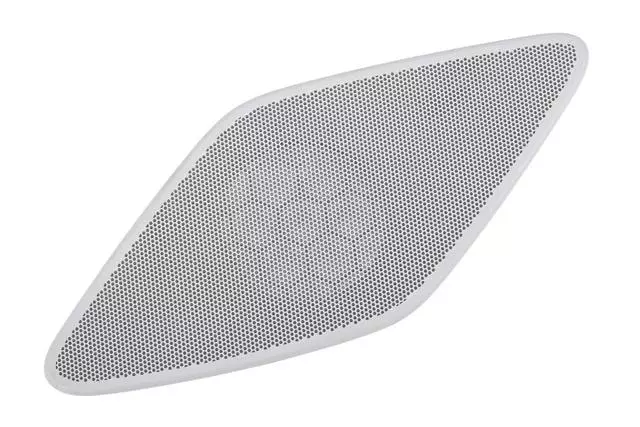 Light Titanium Passenger Side Body Rear Corner Upper Garnish Molding Speaker Grille