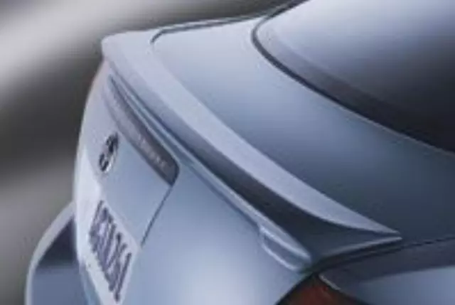 Rear Spoiler, Lip - Classic Silver