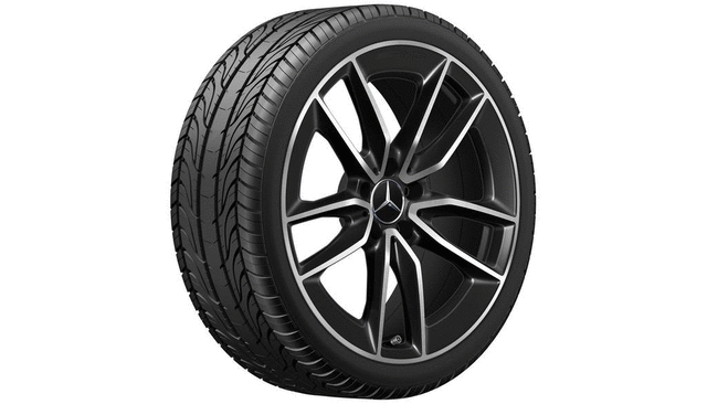 118-401-04-00-7X23 - Wheel 19 - Black 2022-2026 Mercedes-Benz