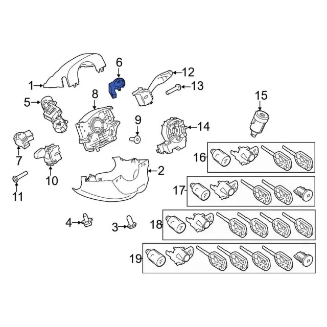 Ford PATS Module Repair Replacement Ignition Immobilizer Module For ...