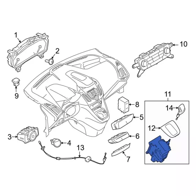 専用　3点 Kawasaki Motorcycle 2001 OEM Parts Diagram for FRAME