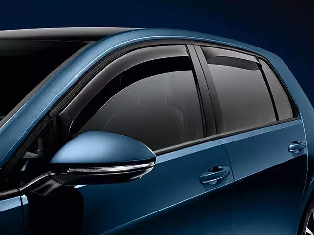 SIDE WINDOW DEFLECTORS, FRONT, TINTED 2 door 5G3-072-193-HU3